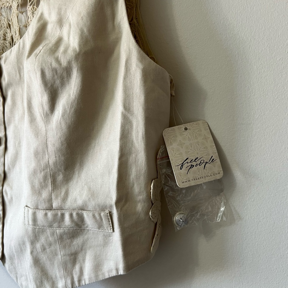 free people Battenburg Vest - Picture 6 of 6